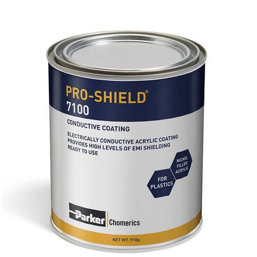 Pintura de protección - PRO-SHIELD® 7100  - Parker Chomerics Division - de blindaje EMI / monocomponente / de níquel