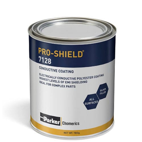 Pintura conductora - PRO-SHIELD 7128  - Parker Chomerics Division - anticorrosión / de blindaje EMI / monocomponente