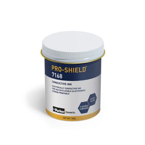 Tinta de prueba - PRO-SHIELD 7168  - Parker Chomerics Division - para plástico / plateada / monocomponente