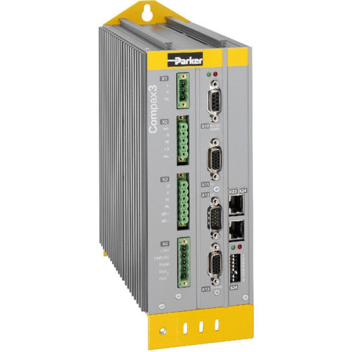 Servo-variador de un eje - Compax3 - Parker Electromechanical and Drives Division Europ - monofásico / brushless / lineal