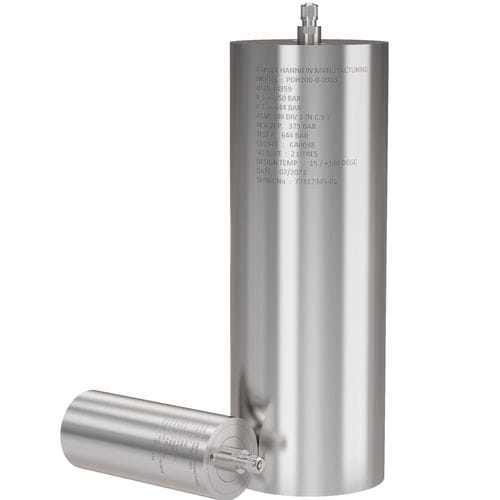 Amortiguador de pulsación hidráulico - PDM & PDH Series - Parker Electromechanical and Drives Division Europ - de acero inoxidable