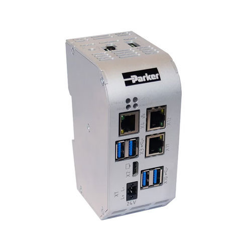 PAC integrado - PAC series - Parker Electromechanical and Drives Division Europ - en riel DIN / por red Ethernet / EtherCAT