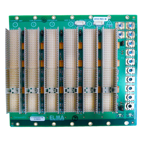 Placa base CompactPCI - 102CPCI306-20X0 - Elma Electronic AG - PICMG / 06-10 ranuras