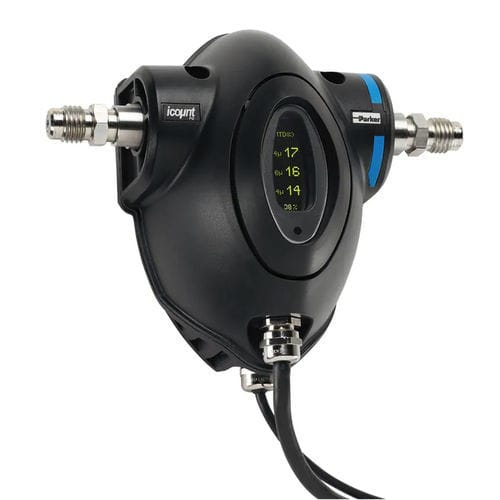 Contador de partículas para fluido hidráulico - IPD series - Parker Hydraulic and Industrial Filtration Divisio - de láser / RS-232 / IP69K