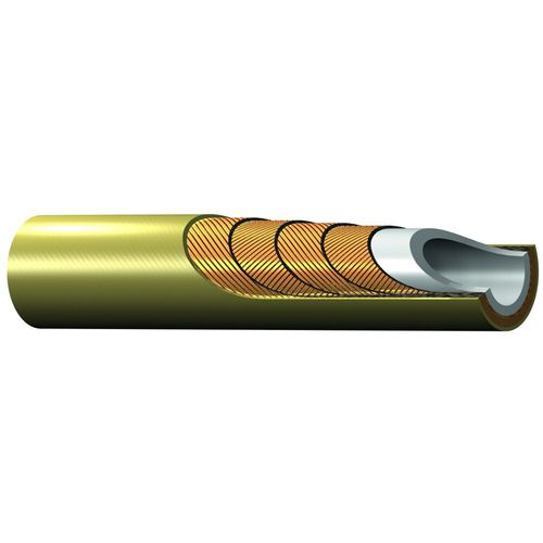 Manguera hidráulica - 2448M series - Parker Polyflex Division - Europe - para gas / de PA12 / de fluoropolímero
