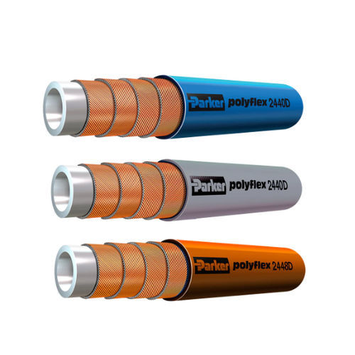 Manguera para agua - 2440D series - Parker Polyflex Division - Europe - de termoplásticos / de poliamida / de presión ultraalta