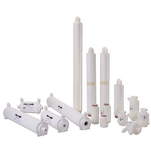 Cartucho filtrante para productos químicos - TETPOR LIQUID series - Parker bioscience and water filtration division - para microfiltración / de esterilización / de PTFE