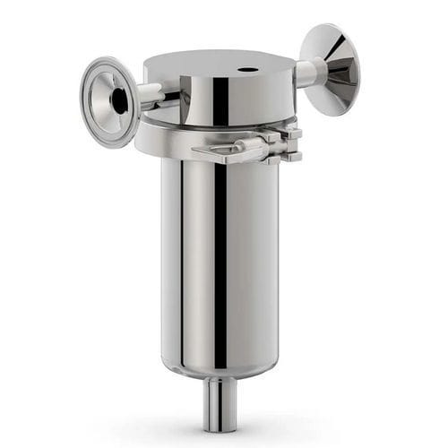 Cárter de filtro de cartucho - PHF series - Parker bioscience and water filtration division - para líquido / para gas / de acero inoxidable