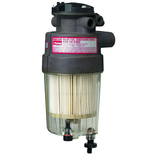 Filtro separador de combustible - P series - Parker Racor Division - de cartucho / para bomba / de alta presión