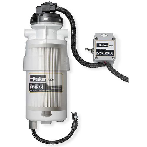 Filtro de combustible - Racor P510MAM - Parker Racor Division - de agua / de cartucho / para motor térmico