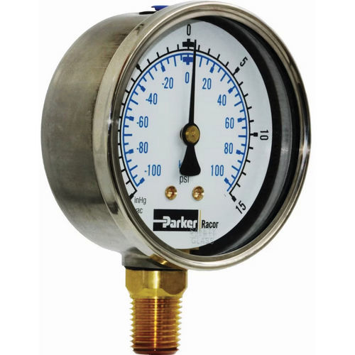 Manómetro de esfera - RK series - Parker Racor Division - para montaje en panel / para agua / para carburante