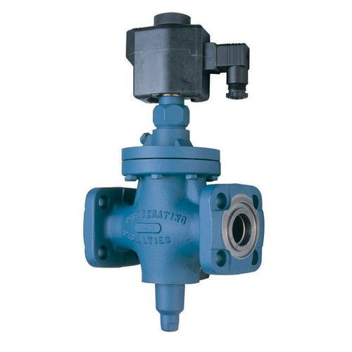 Electroválvula de control asistido - S5A - Parker Refrigerating Specialties Division - de 2 vías / para gas / de acero inoxidable