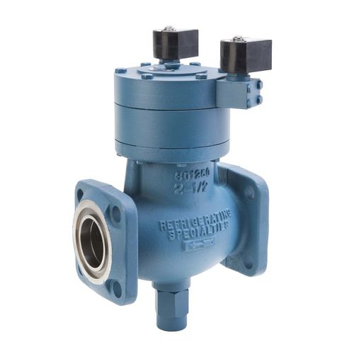 Válvula de globo - CK2D series  - Parker Refrigerating Specialties Division - manual / con sistema shut-off / para gas