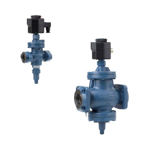Electroválvula de control directo - S4 series  - Parker Refrigerating Specialties Division - de 2 vías / para gas / roscada