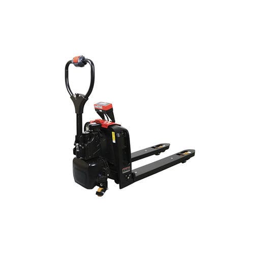Transpaleta de pesaje - Ergo-Truck 2 - RAVAS Europe B.V. - eléctrica / 12 V / para almacén