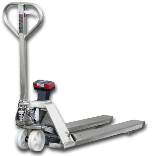 Transpaleta manual - 1100  - RAVAS Europe B.V. - 6 V / de acero inoxidable / de acero inoxidable