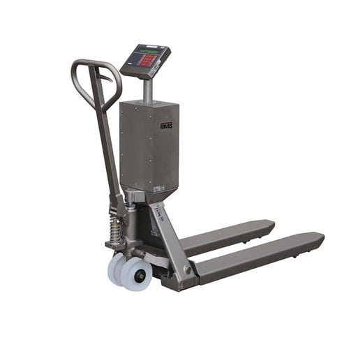 Transpaleta manual - ProLine 6200 - RAVAS Europe B.V. - ancha / de acero inoxidable / con impresora