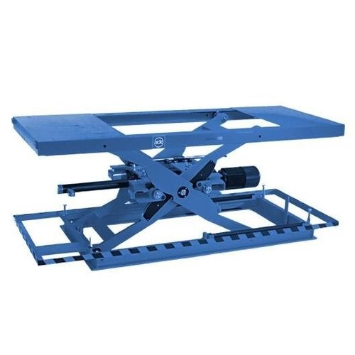 Mesa elevadora de tijera - ADE-WERK - eléctrica / estacionaria