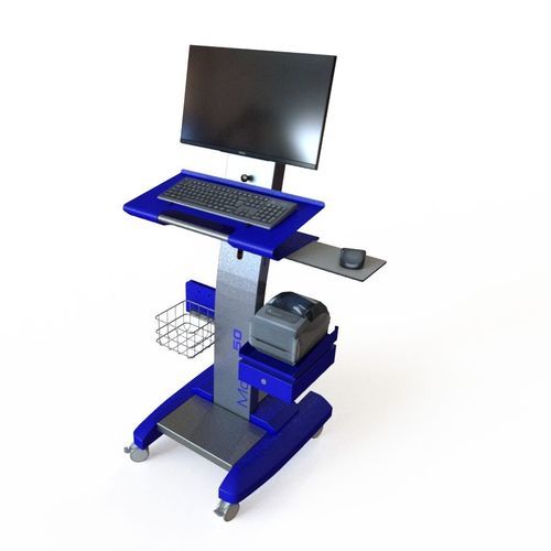 Carro puesto de trabajo - MOOVI - LMREA - de acero / ergonómico / robusto