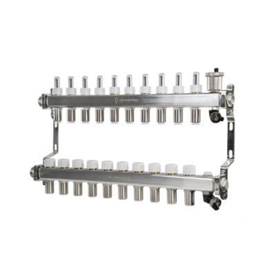 Manifold multivía - JGUFHMAN series - JOHN GUEST - de acero inoxidable / para circuito de termorregulación / preensamblado