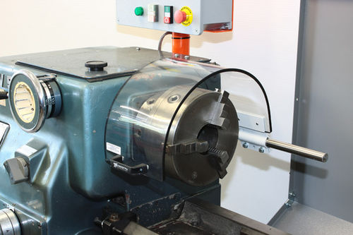 Capó de protección para mandril de torno - PTO 02 series - TECNO PIU' SRL - de plástico