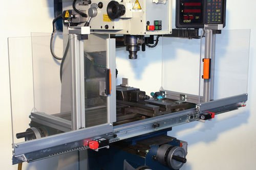 Capó de protección de máquina con puerta deslizante - 1 000 - 1 600 mm | PFR 30 series - TECNO PIU' SRL