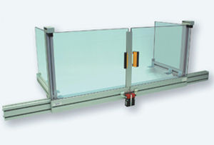 Capó de protección de máquina con puerta deslizante - 1 500 - 2 400 mm | PFR 40 series - TECNO PIU' SRL
