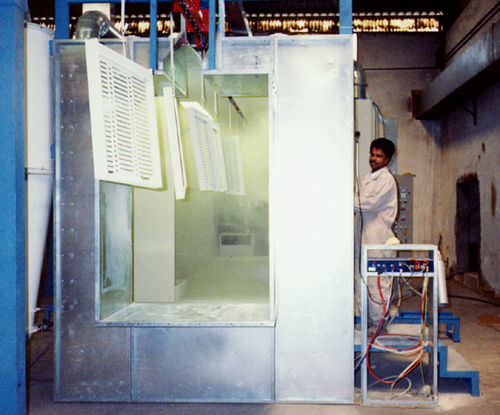 Cabina de empolvado manual - Airmadi - automática / electrostática