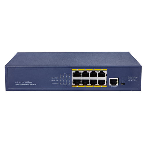 Conmutador Ethernet no administrable - KNPB-8 - HONGKONG KOON TECHNOLOGY LTD - 8 puertos / PoE