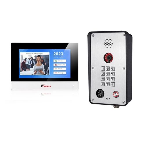 Interfono de vídeo - KNPL-100-KNZD-52V - HONGKONG KOON TECHNOLOGY LTD - robusto / SIP / de acero inoxidable