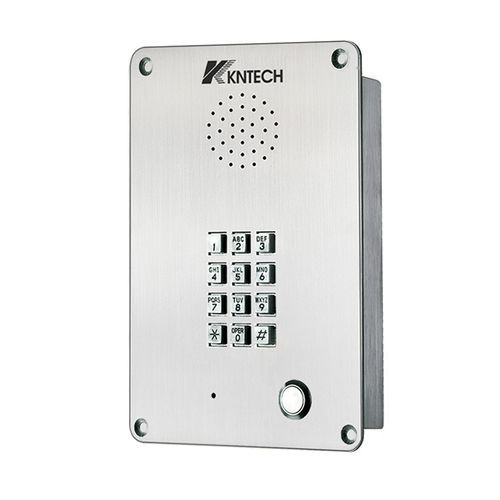 Teléfono de acero inoxidable - KNZD-06 - HONGKONG KOON TECHNOLOGY LTD - analógico / VoIP / PoE