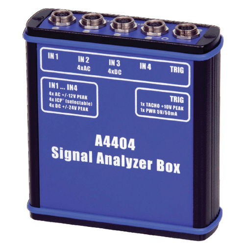 Analizador de vibraciones de mantenimiento predictivo - A4404 SAB - Adash - portátil / de cuatro canales