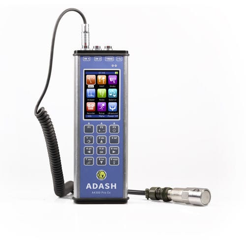 Analizador de vibraciones para vigilancia de máquina - VA3 Pro Ex - Adash - digital / portátil / para zona peligrosa