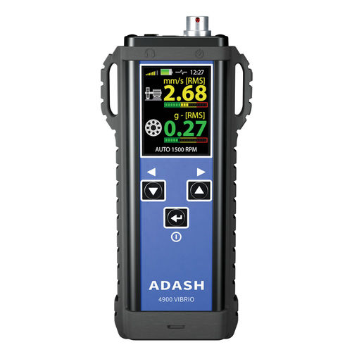 Analizador de vibraciones para vigilancia de máquina - VIBRIO M - Adash - portátil / FFT / digital