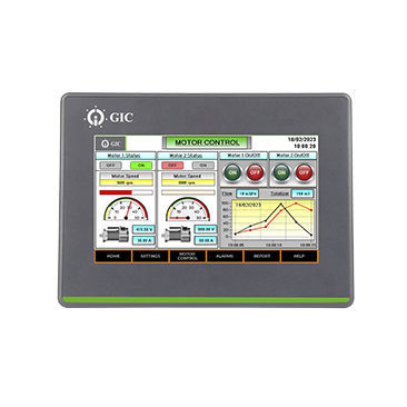 HMI con pantalla táctil - HM104B-0000 - General Industrial Controls (P) Ltd. - empotrable / USB / RS-232