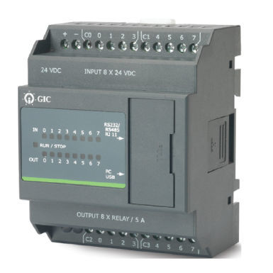 Autómata programable compacto - PC10ED08002N - General Industrial Controls (P) Ltd. - mini / salidas digitales / Modbus RTU