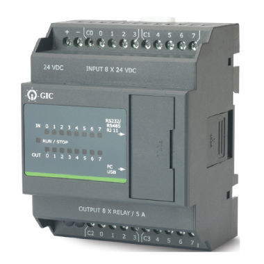 Autómata programable compacto - PC10EA04001N - General Industrial Controls (P) Ltd. - mini / entradas analógicas / Modbus RTU