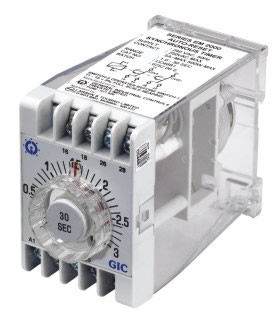 Temporizador electrónico -  EM series - General Industrial Controls (P) Ltd. - retardado / en riel DIN