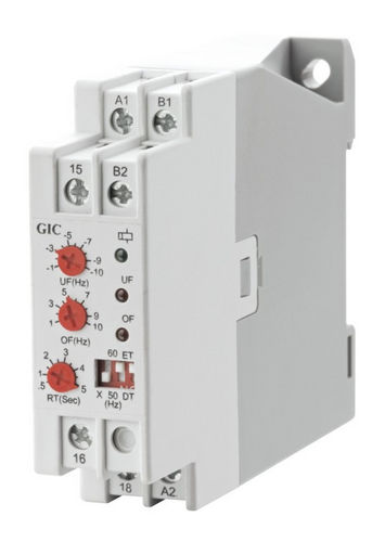 Relé de vigilancia de subfrecuencia - 5 - 135 Hz - General Industrial Controls (P) Ltd. - de sobrefrecuencia / AC / en riel DIN
