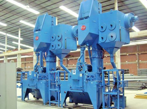 Granalladora de turbina - Cym Materiales - para tuberías / para tuberías / con carga