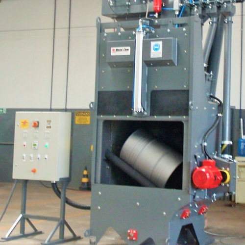Cabina de chorro de arena automática - Cym Materiales - compacta