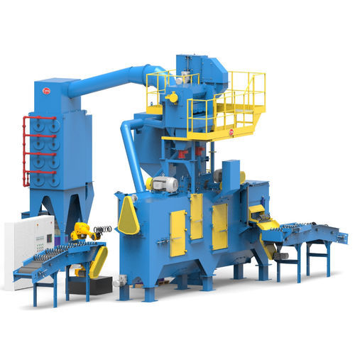 Máquina de shot peening de turbina - Cym Materiales - para muelles / automática / continua