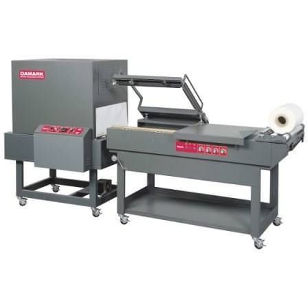 Soldadora en L semiautomática - SMC3042 - Plexpack Corp - con túnel de retracción