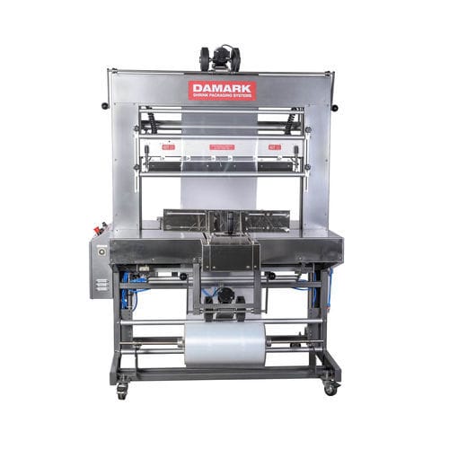 Retractiladora semiautomática - B34-MP - Plexpack Corp - para manguito / de film / de bandejas