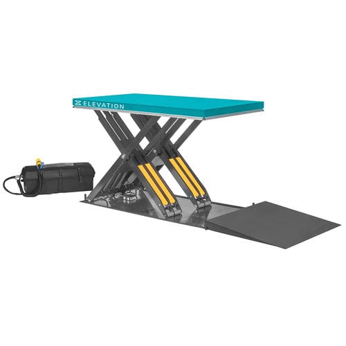 Mesa elevadora de tijera - Advanced Handling - estacionaria / de perfil bajo / en forma de U