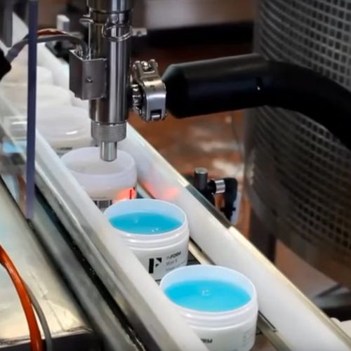 Línea de llenado automática - LINE 73 - Telm srl - para frascos / de botes / crema cosmética