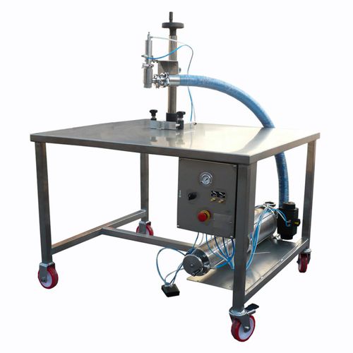 Llenadora con pedal - FL 04 - Telm srl - de botellas / de botes / para frascos
