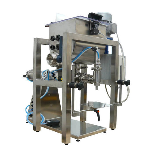 Llenadora semiautomática - DOS 01 - Telm srl - de botellas / de botes / para frascos