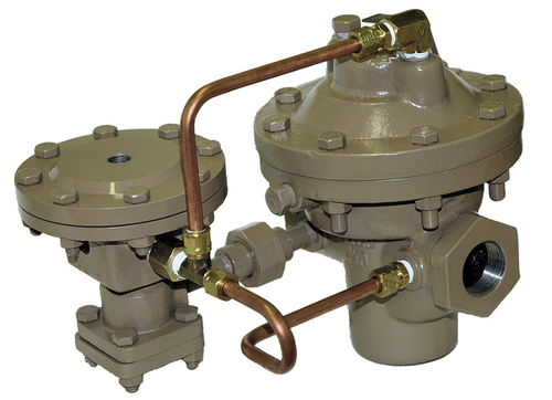 Regulador de presión para vapor - HP Series - Proportion-Air - de membrana / monoetapa / de acero inoxidable