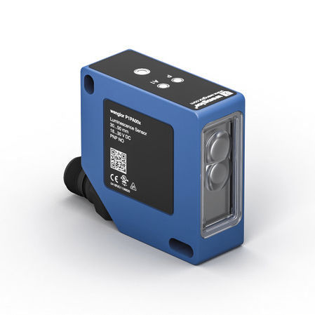Detector de luminiscencia rectangular - P1PA002 - wenglor sensoric GmbH - LED / con visualizador digital / de material plástico